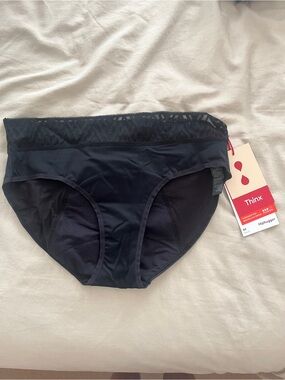 NEW Thinx Hiphugger Period Underwear (size M, moderate)